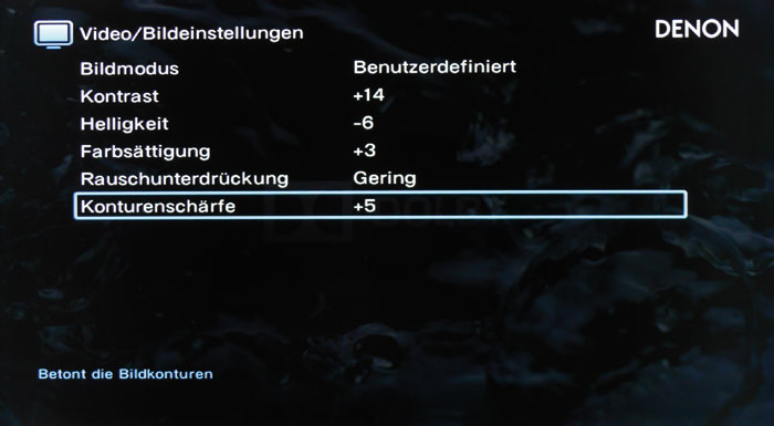 Der Videoequalizer manipuliert feinfühlig unter anderem Kontrast, Helligkeit und die Farbsättigung.